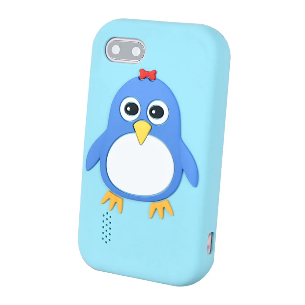 Children's Smart Touch Mobile Phone | Silicone Penguin Toy