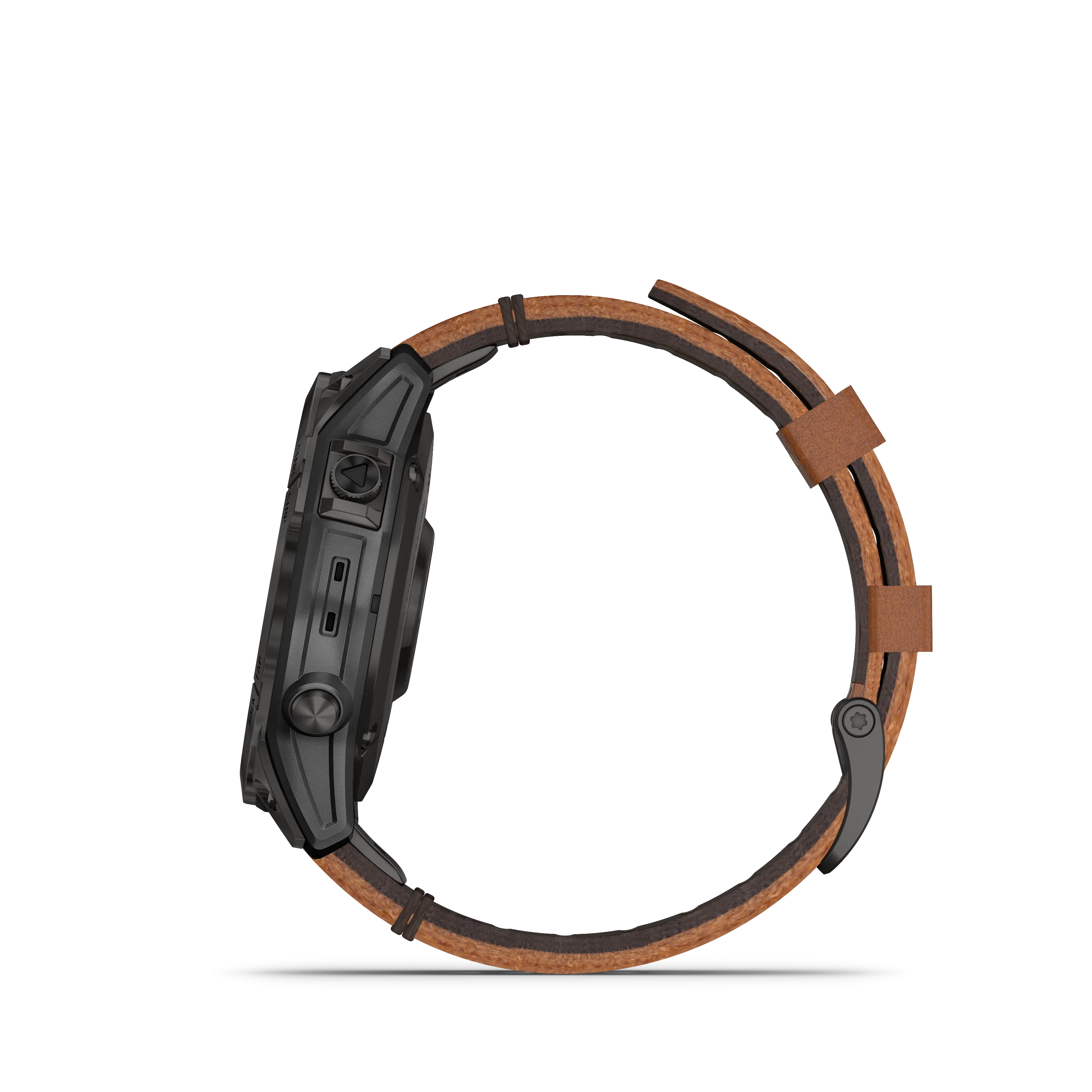 Epix Gen 2 Smart Watch, 47mm - Black/Chestnut - 010-02582-30