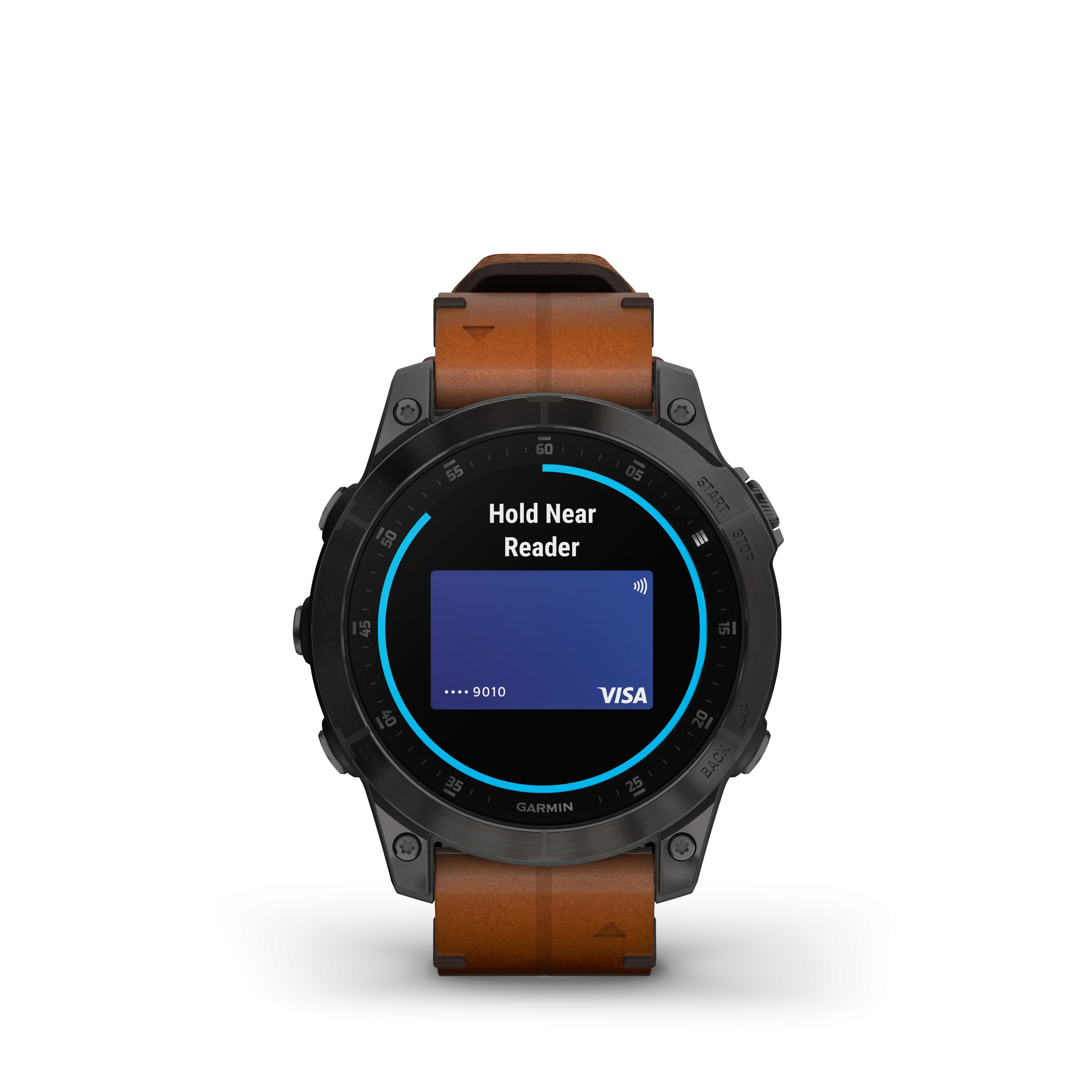 Epix Gen 2 Smart Watch, 47mm - Black/Chestnut - 010-02582-30