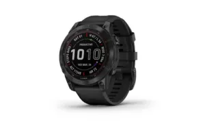 Garmin Fenix- 7 Sapphire Solar Black DLC Ti w/ Black Band