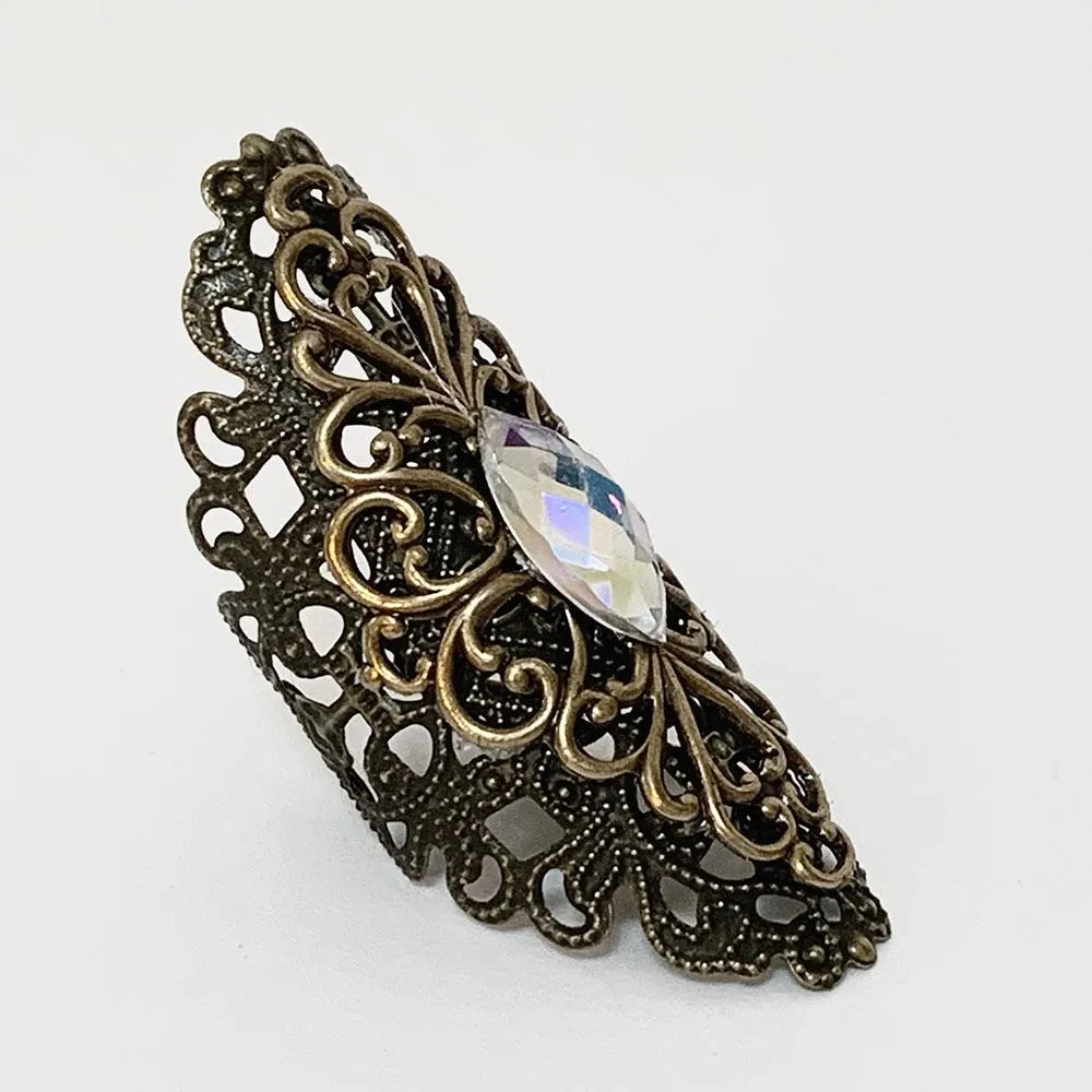 Gothic Victorian Full Finger Wrap Ring