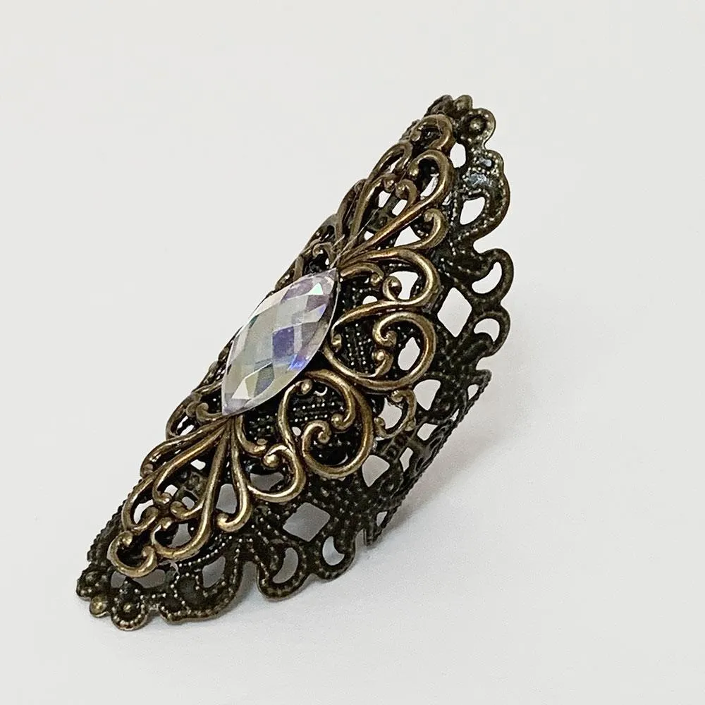 Gothic Victorian Full Finger Wrap Ring