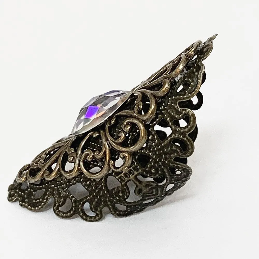 Gothic Victorian Full Finger Wrap Ring