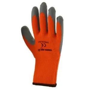 High Vis Winter Work Gloves Orange Medium