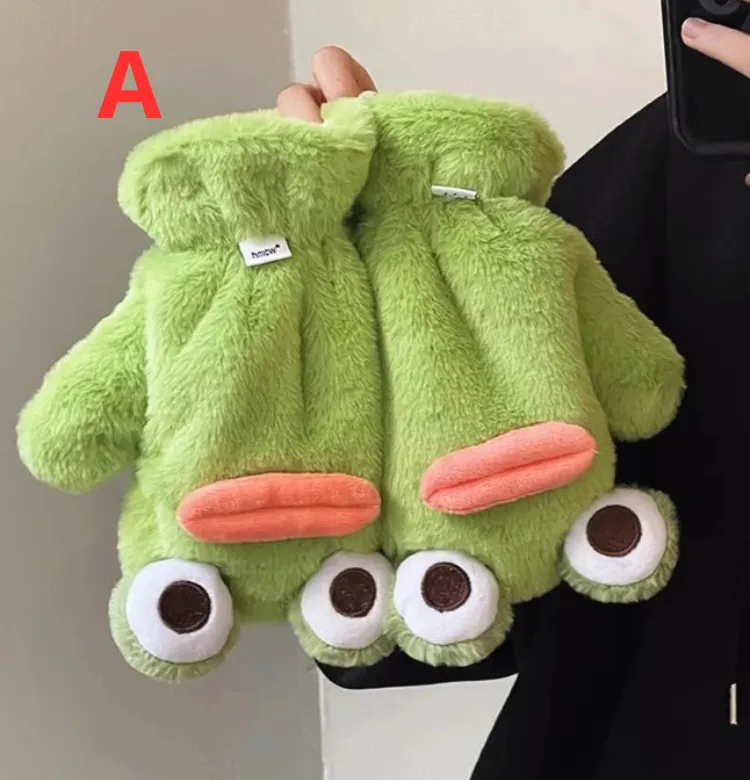 Kawaii Frog Gloves