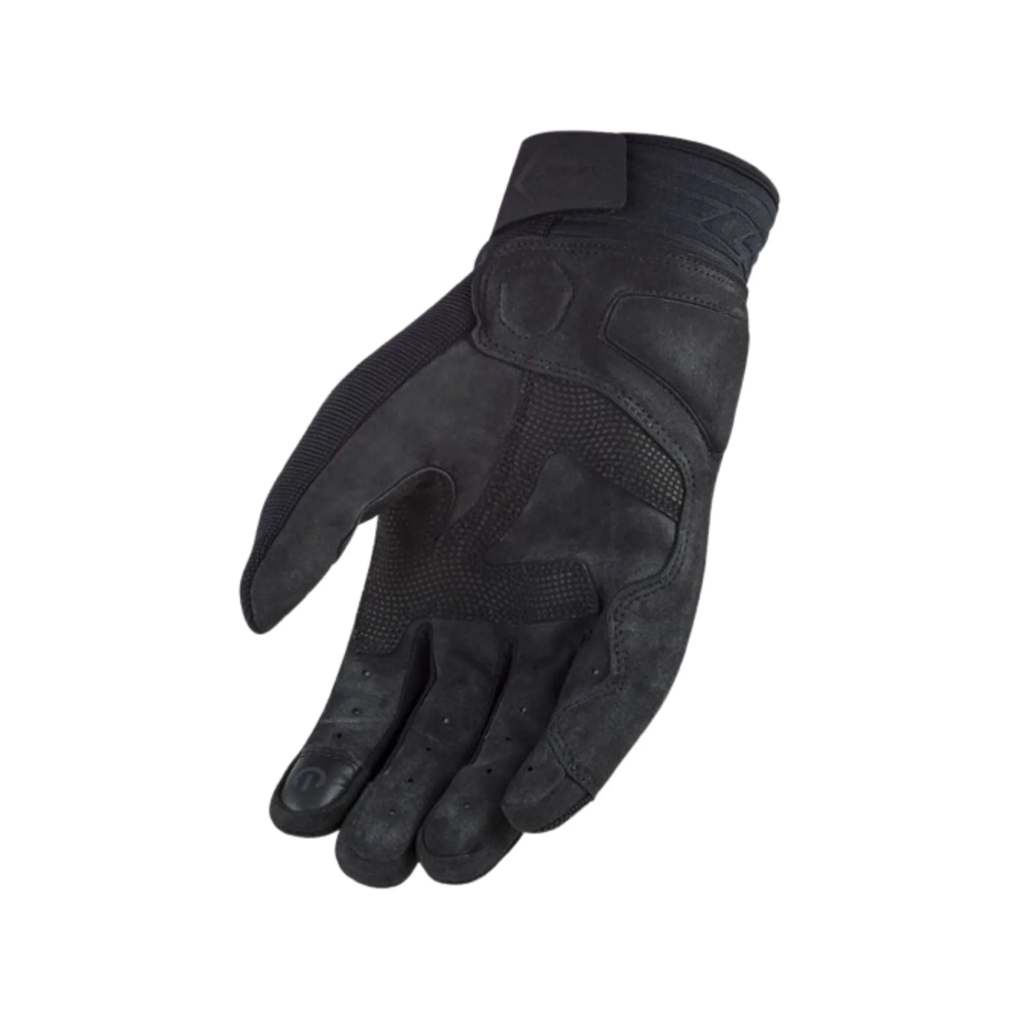 LS2 Motorcycle Gloves with Knuckle & Palm Protection MG016 Black - 609321
