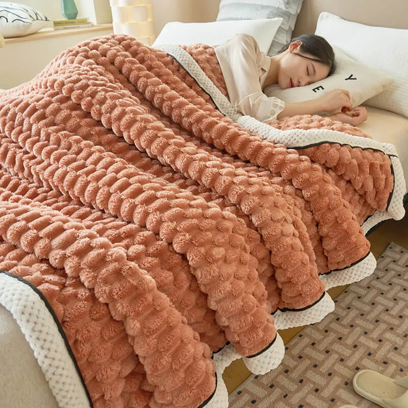 🔥Warm Gift🎁Warm Thick Flannel Blanket 🌟50% OFF🌟