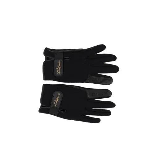 Zildjian Touchscreen Drummer's Gloves, Black